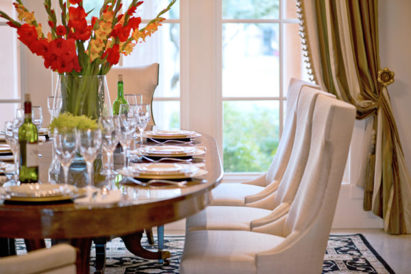 Count & Castle Interior Design dining room vignette